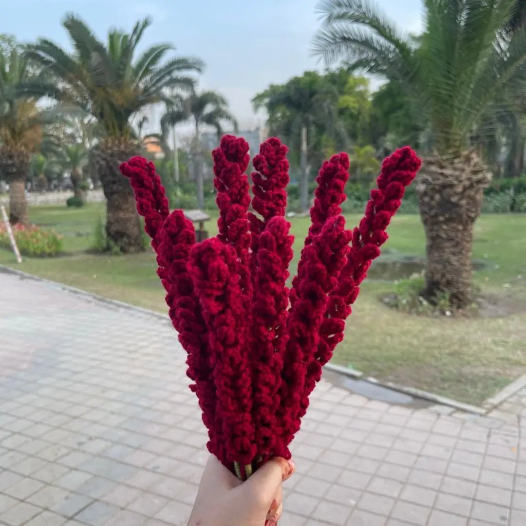 Red Crochet Lavender 💐 - BR CRAFTS