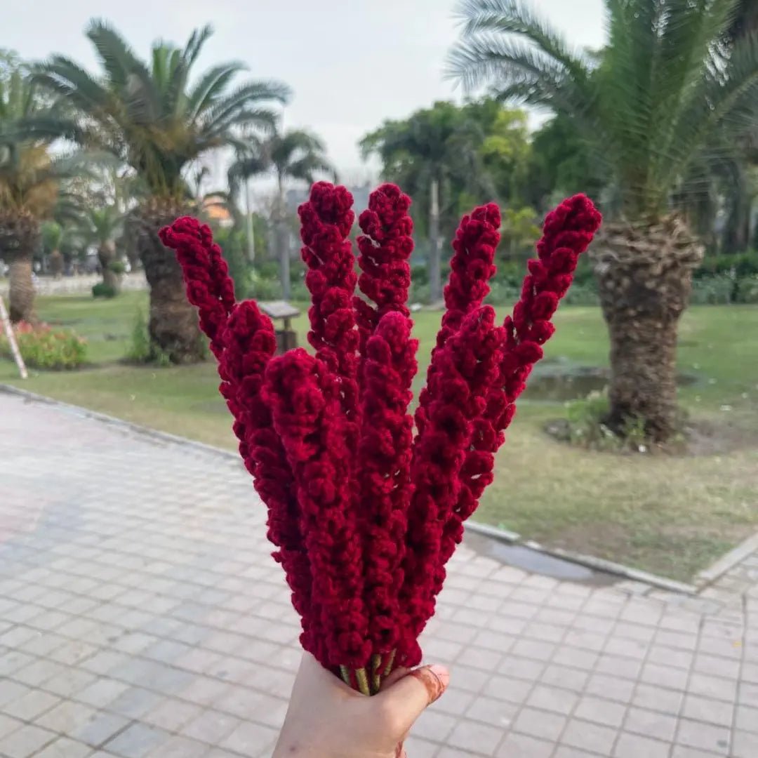 Red Crochet Lavender 💐 - BR CRAFTS
