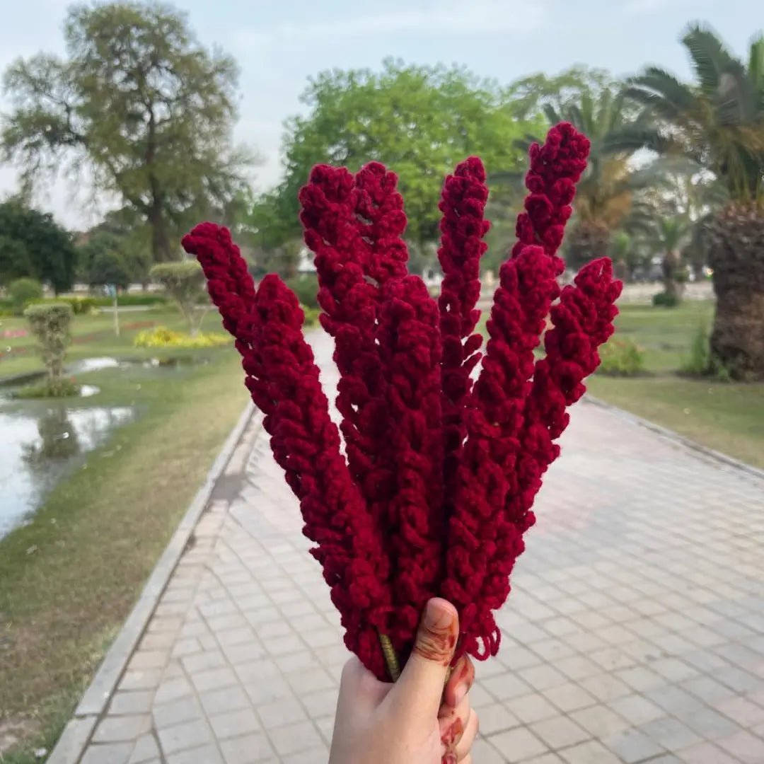 Red Crochet Lavender 💐 - BR CRAFTS