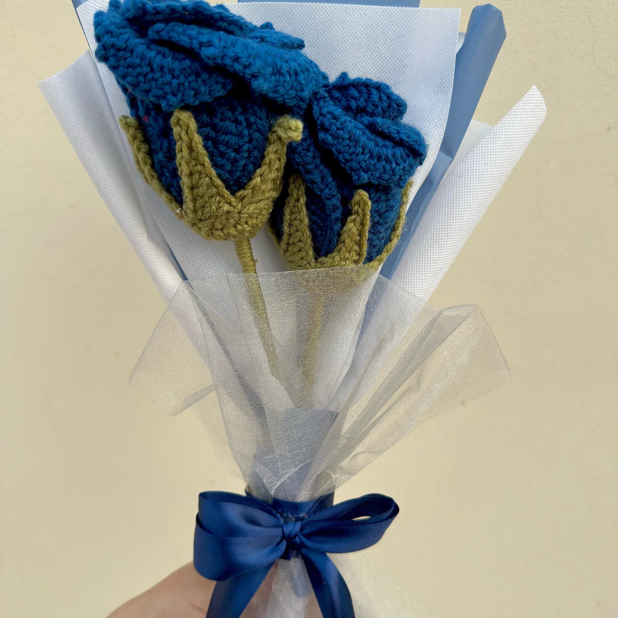 Blue Crush Crochet Bouquet 💙