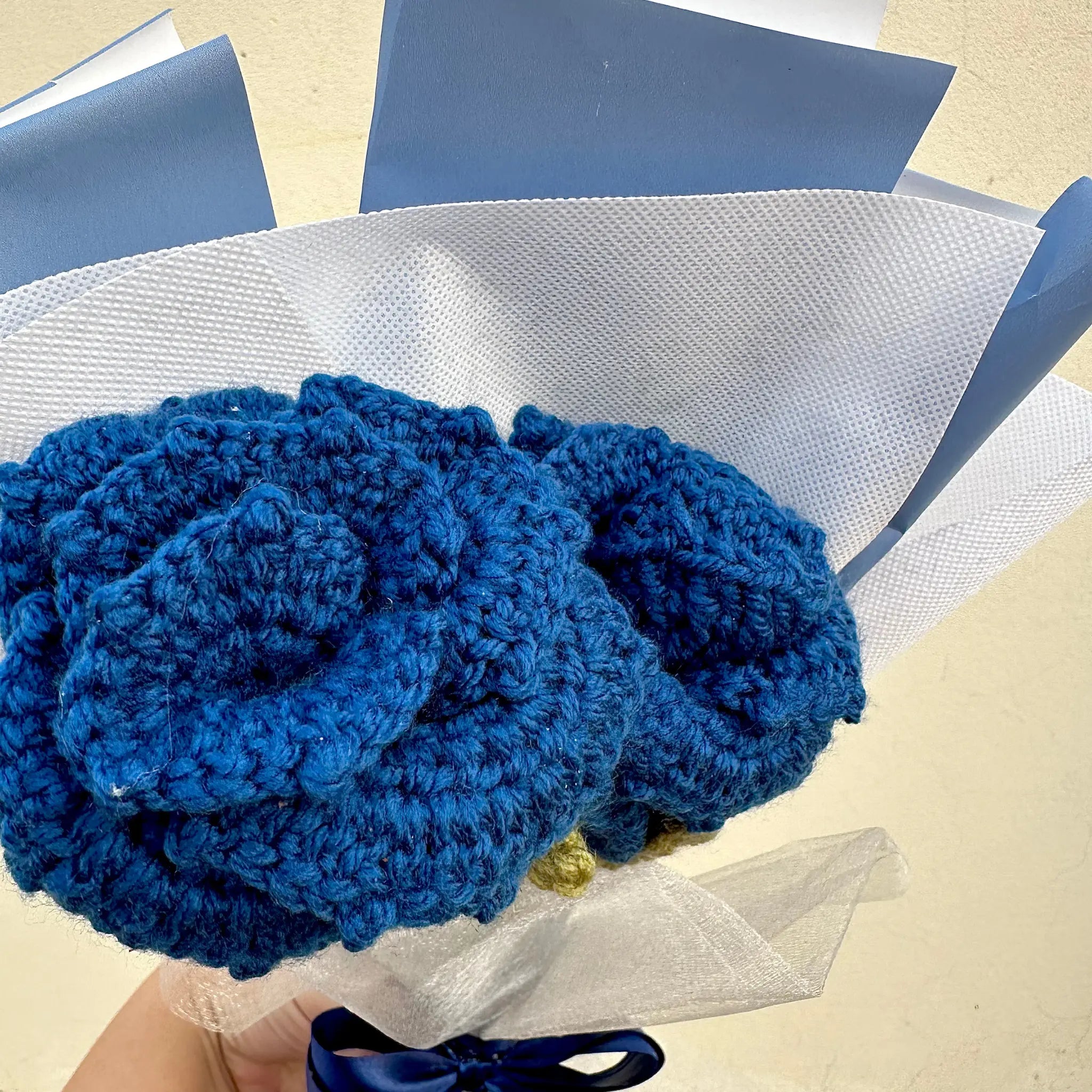 Blue Crush Crochet Bouquet 💙