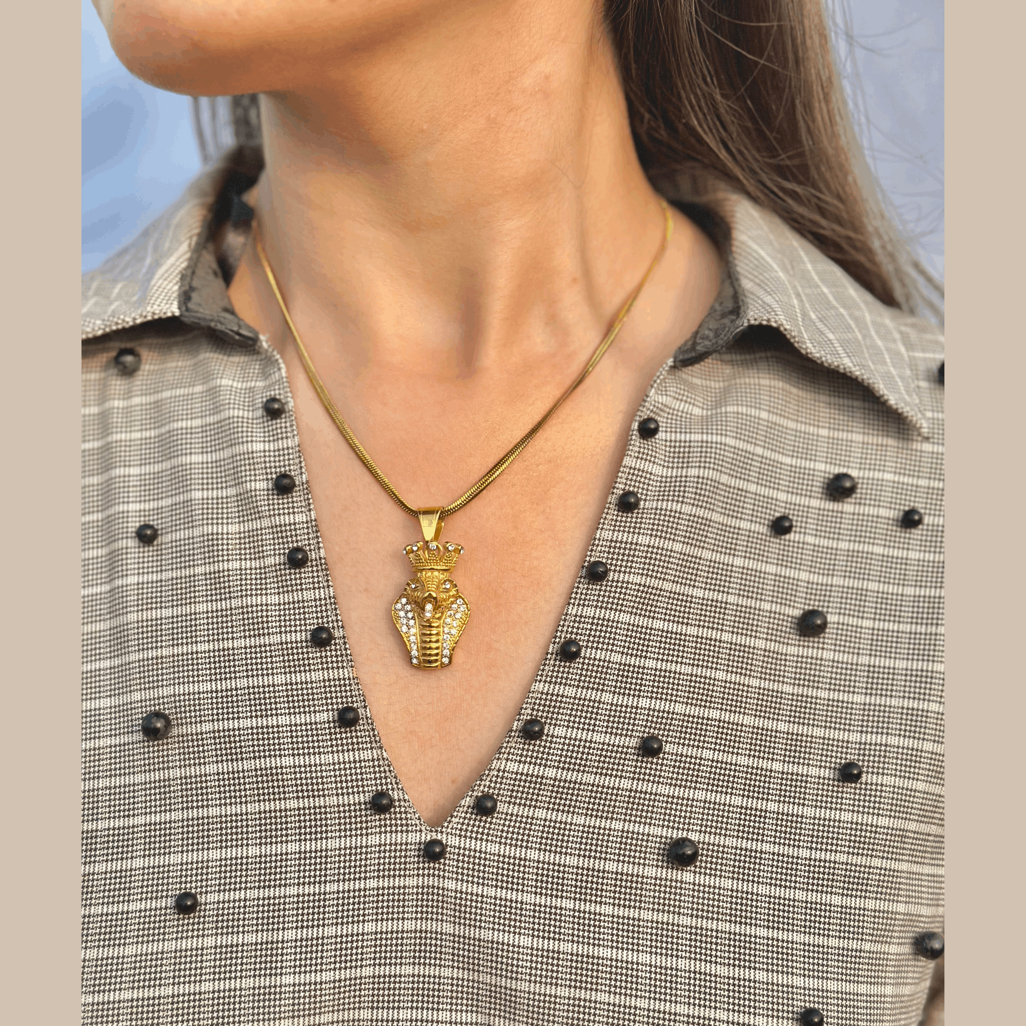 Trendy Crown Necklace