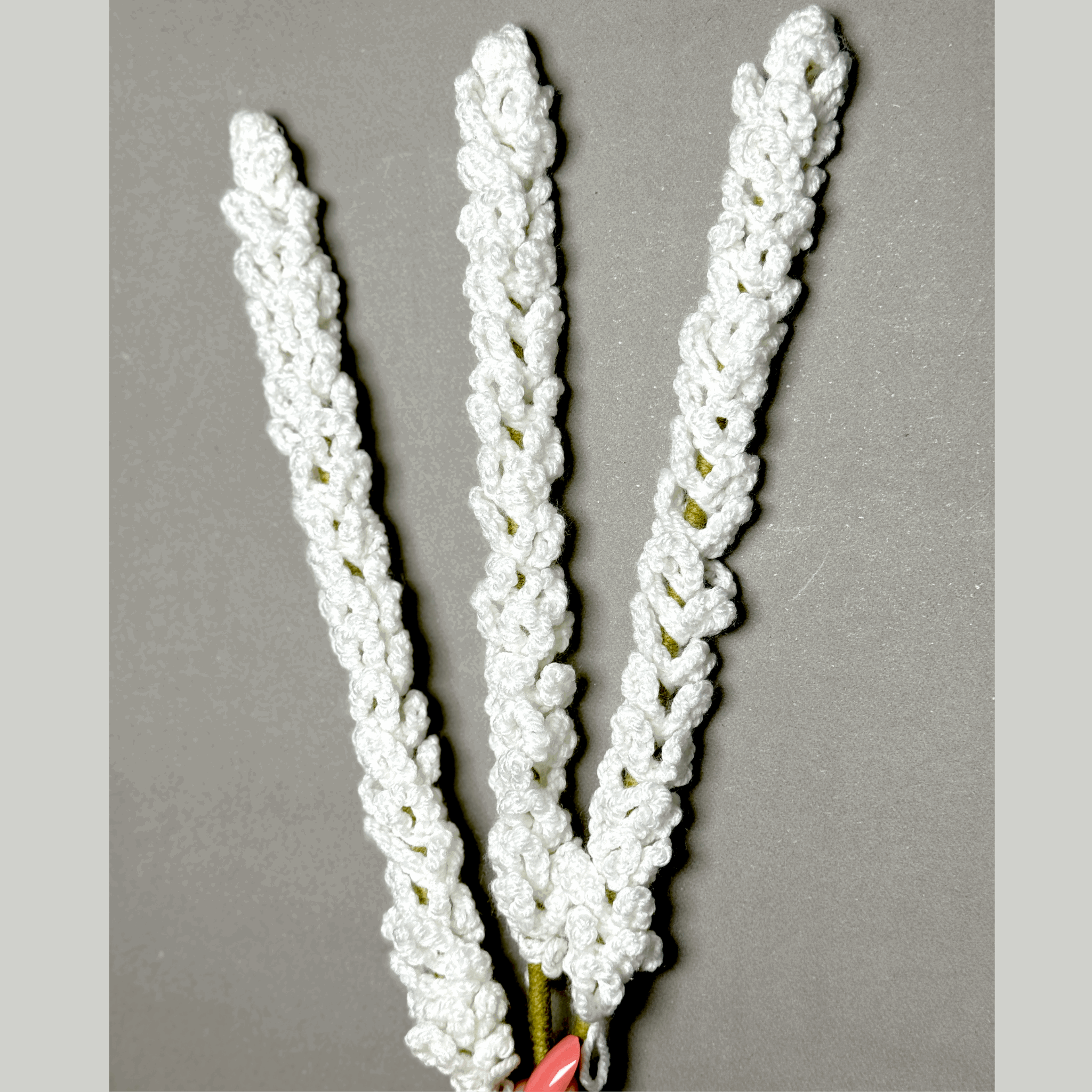 Crochet White sticks