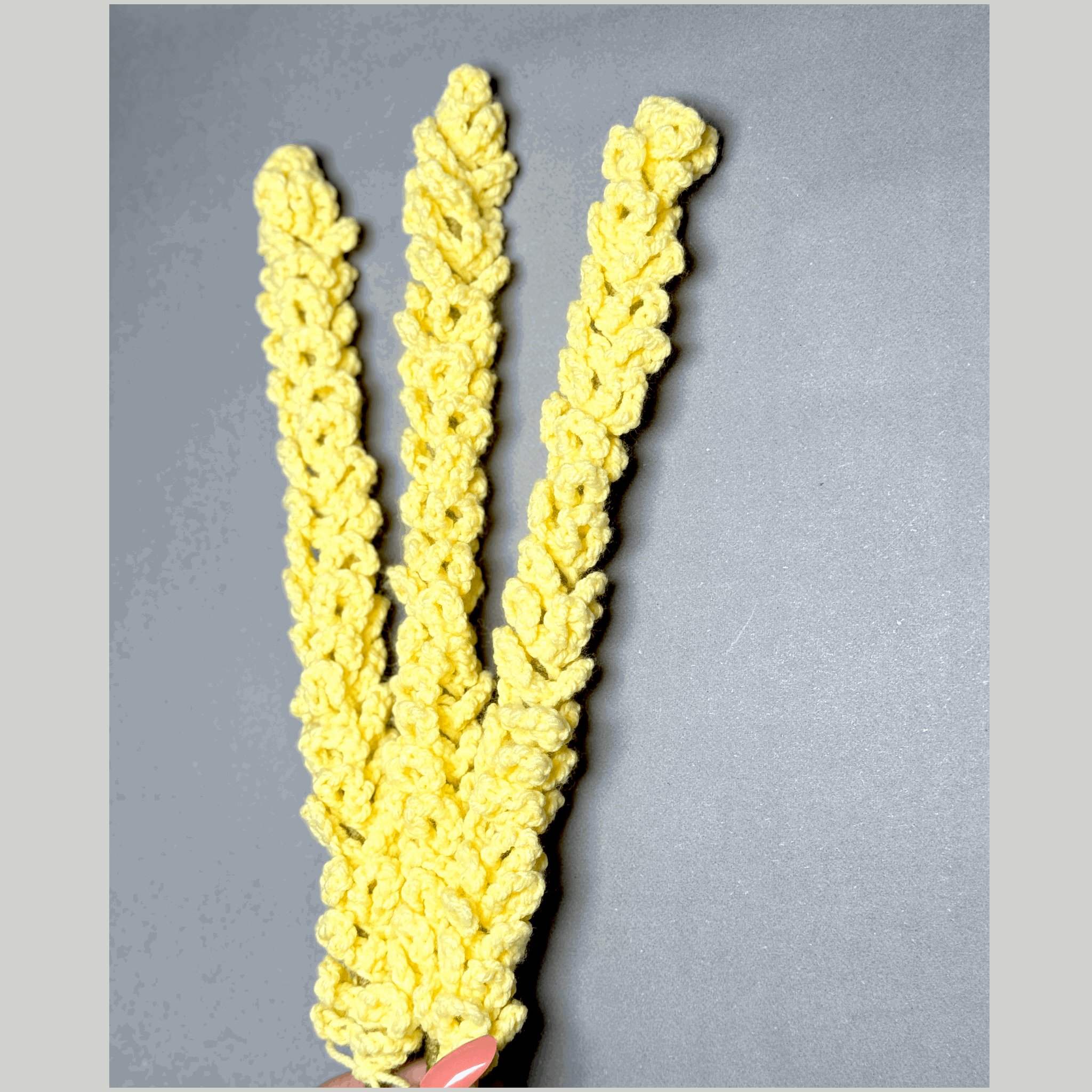 Crochet Sunbeam Yellow Sticks