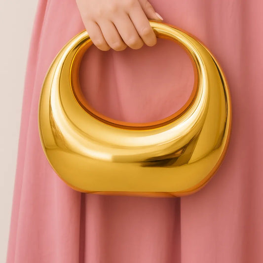 Gold Metal Clutch