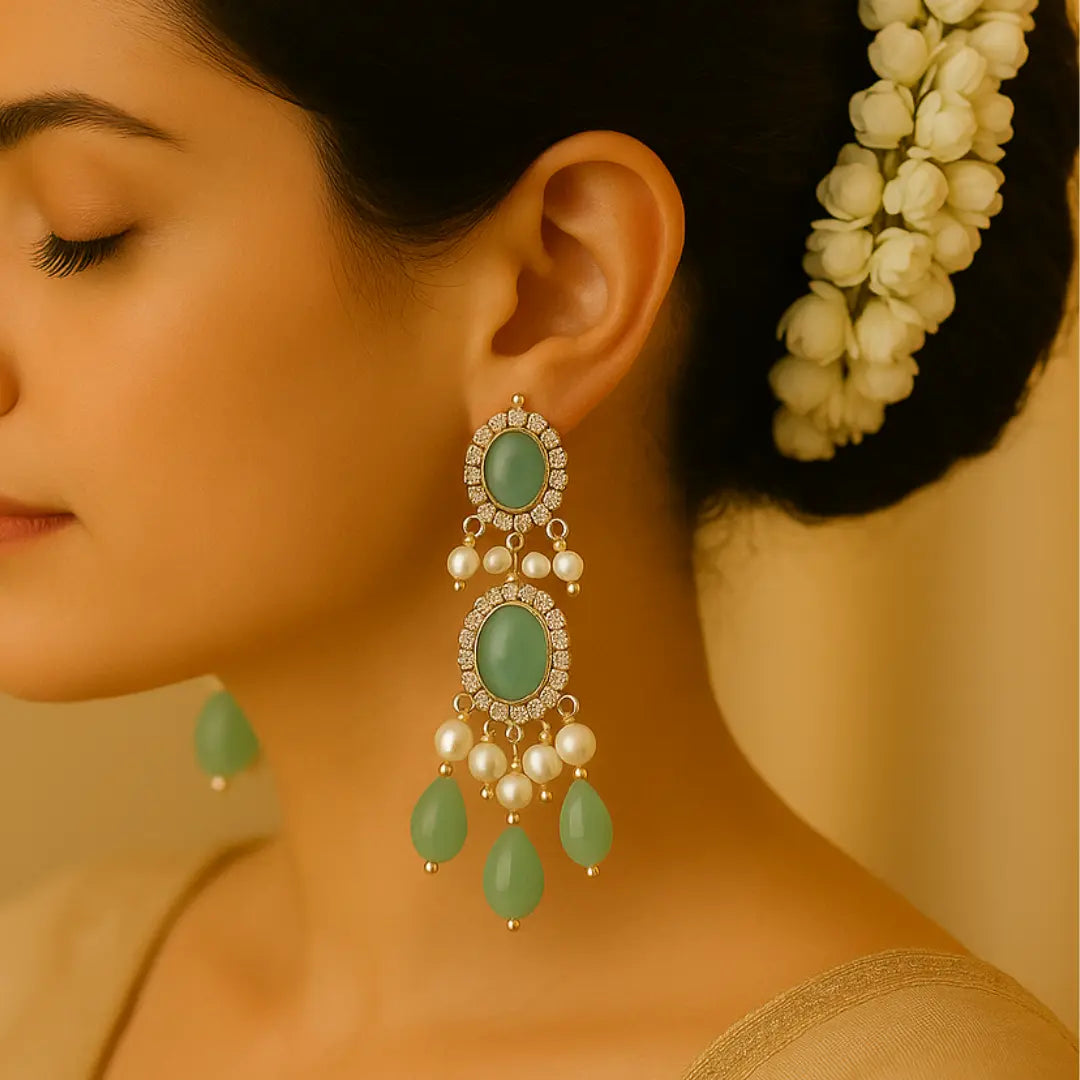 Emerald Gemstone set