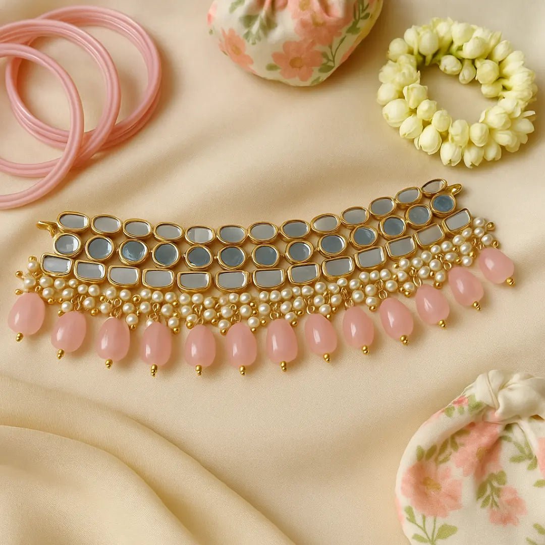 Crystal Shimmer Necklace - BR CRAFTS