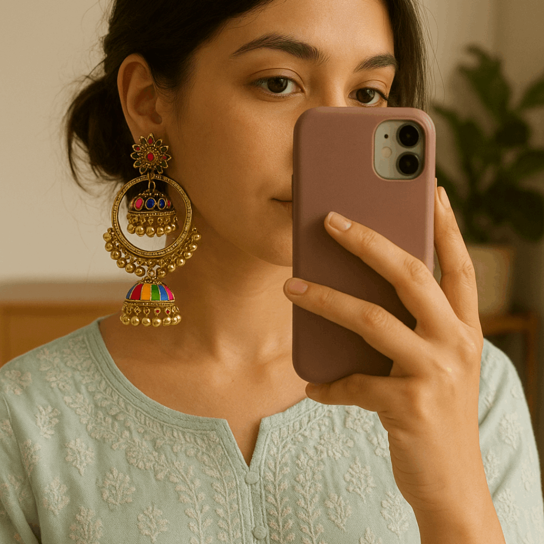 Gulposh Jhumkas-Multi