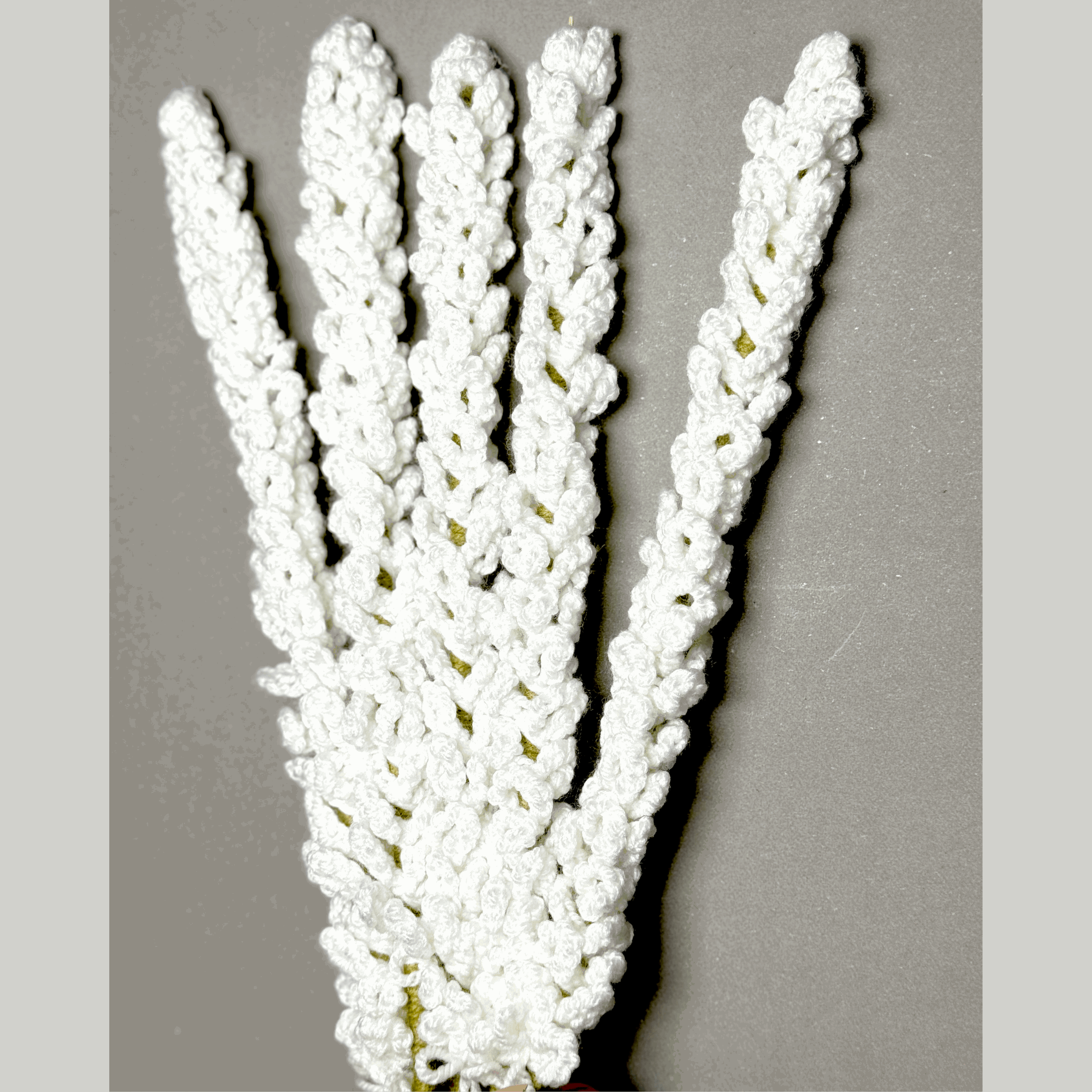 Crochet White sticks