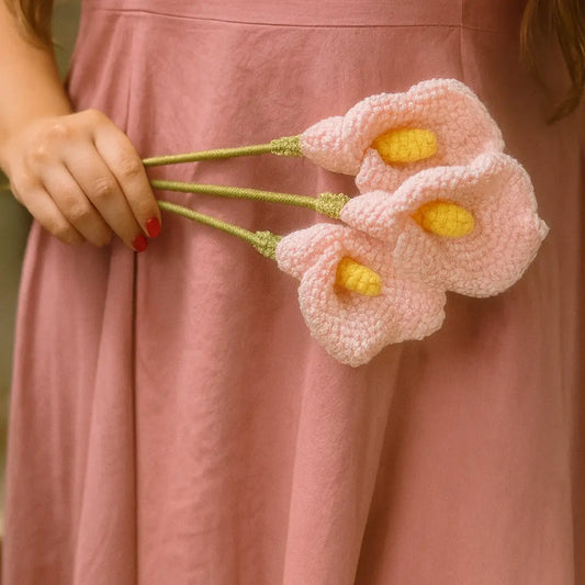Crochet Calla Lilies