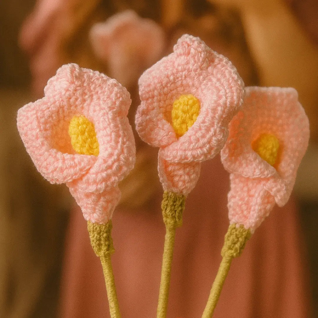 Crochet Calla Lilies