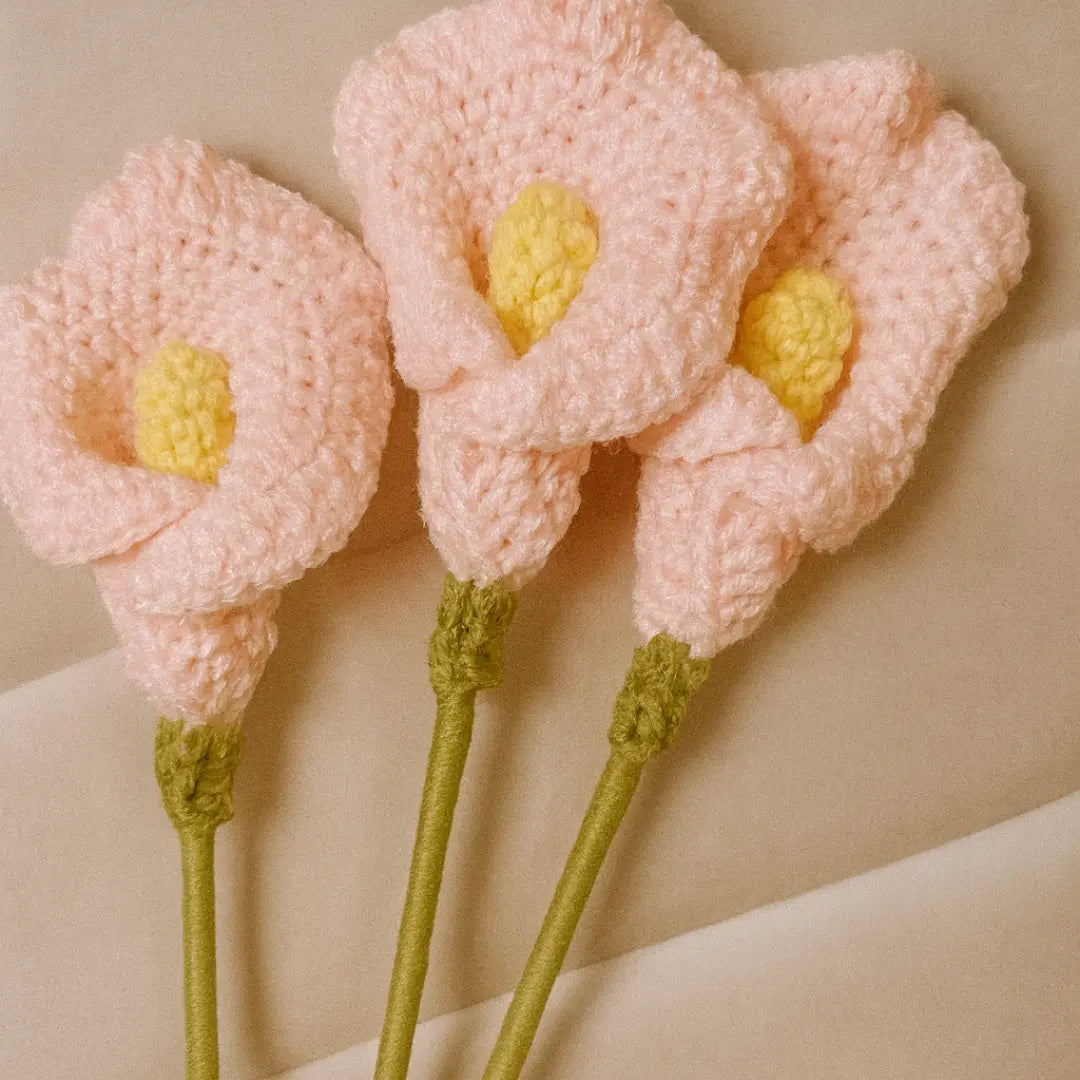 Crochet Calla Lilies
