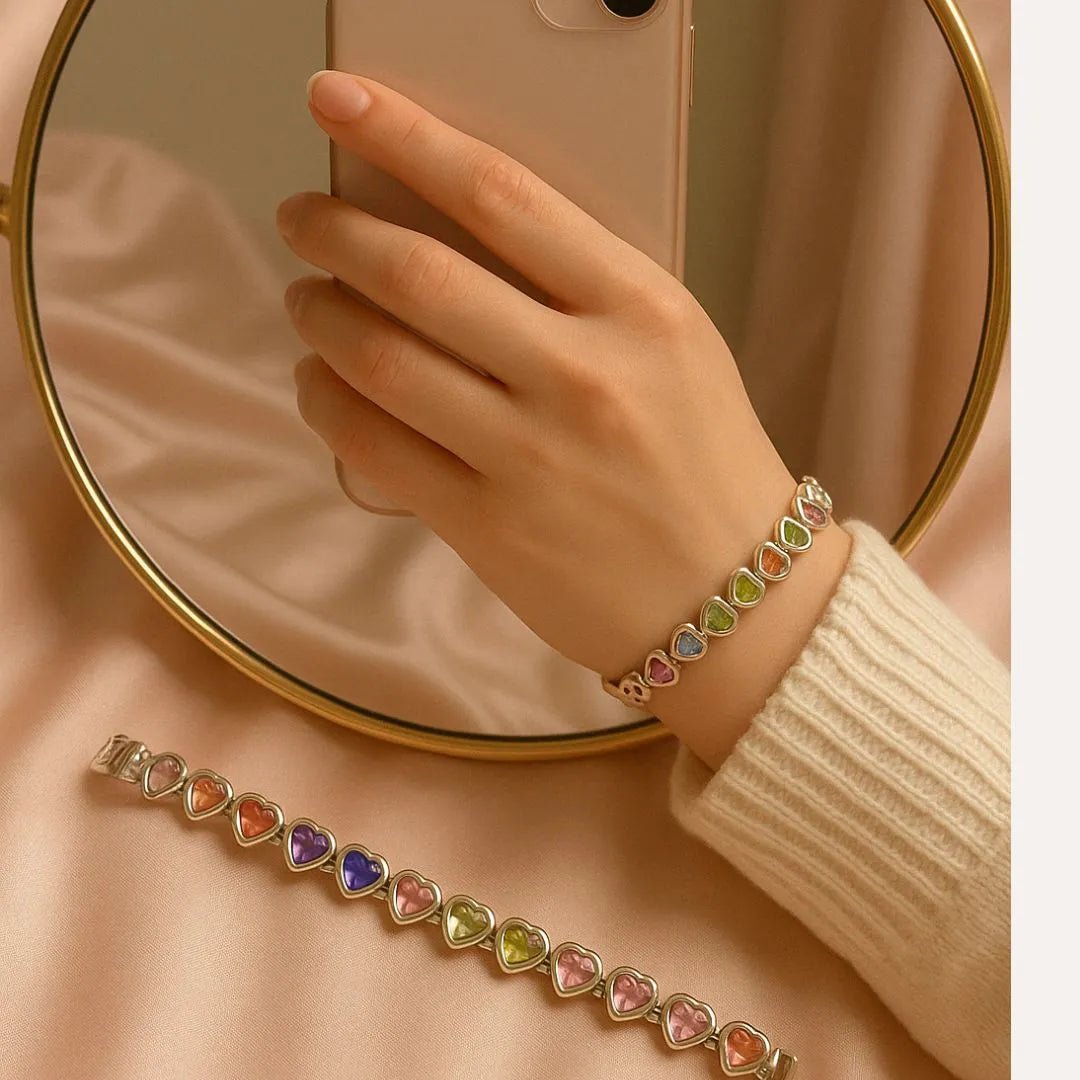 Gemstone Delight Bracelet – A Touch of Magic in Every Stone - BR CRAFTS