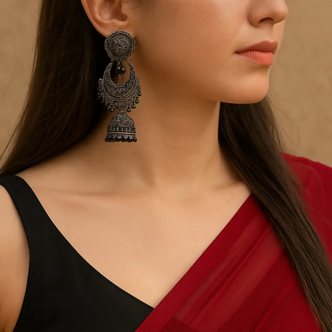 Chaand Baliyan- Black