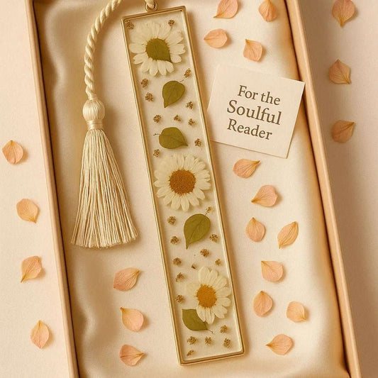 Sunflower Resin Bookmark - BR CRAFTS
