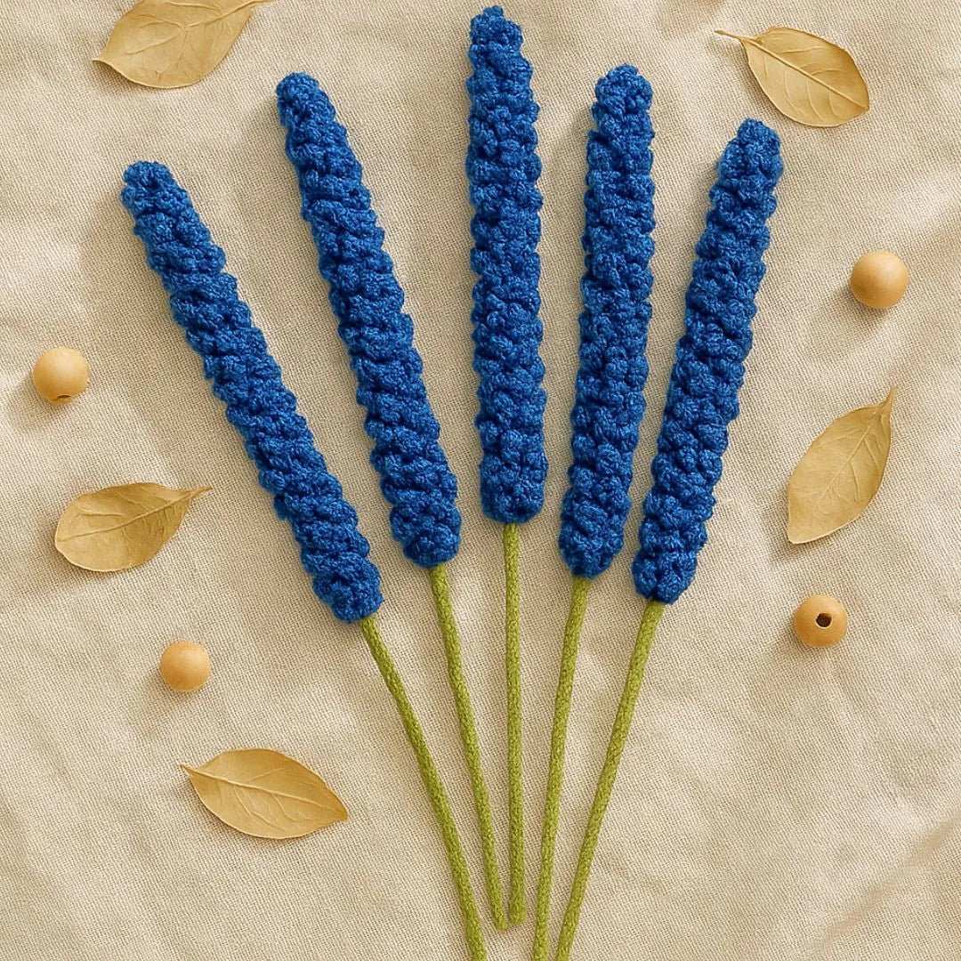 Blue Crochet Lavender - BR CRAFTS
