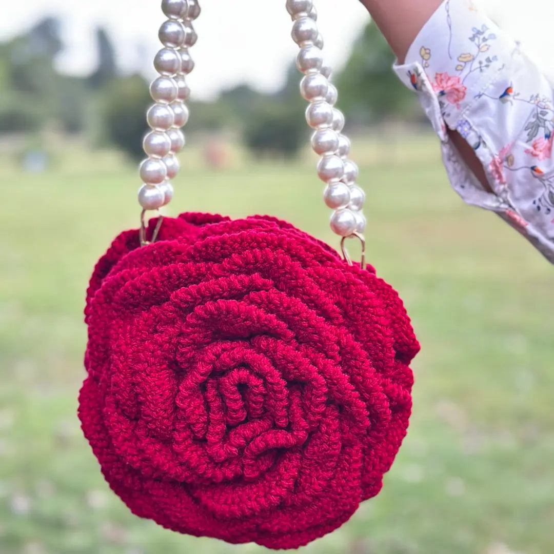 Mega Flower Crochet Bag