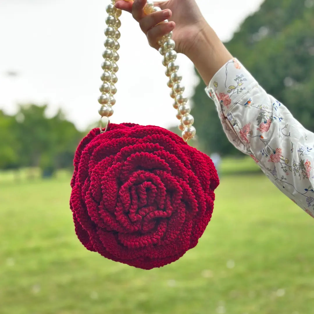 Mega Flower Crochet Bag
