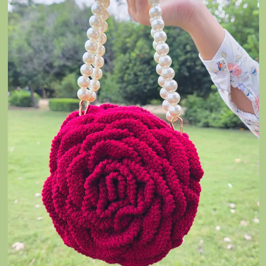 Mega Flower Crochet Bag