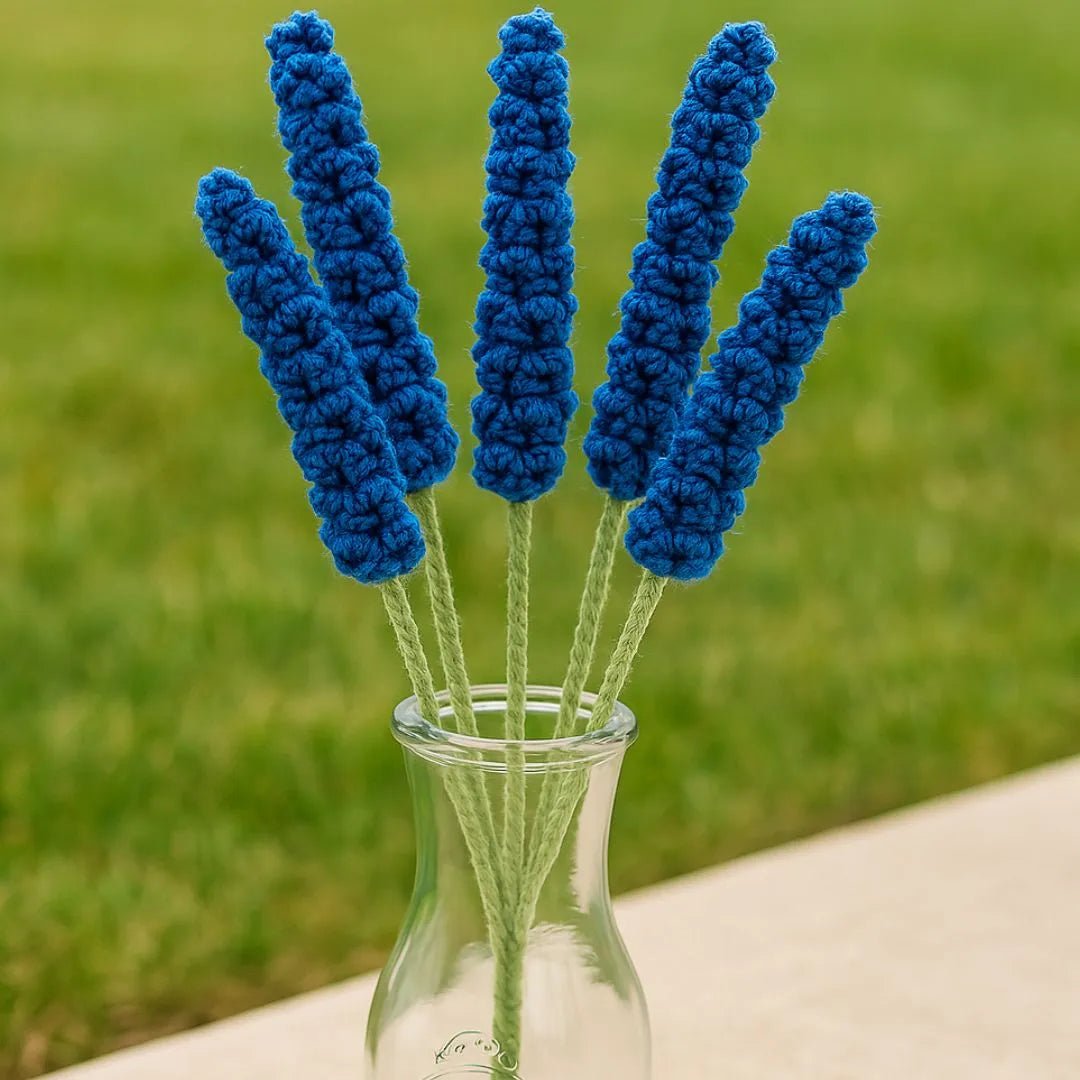 Blue Crochet Lavender - BR CRAFTS