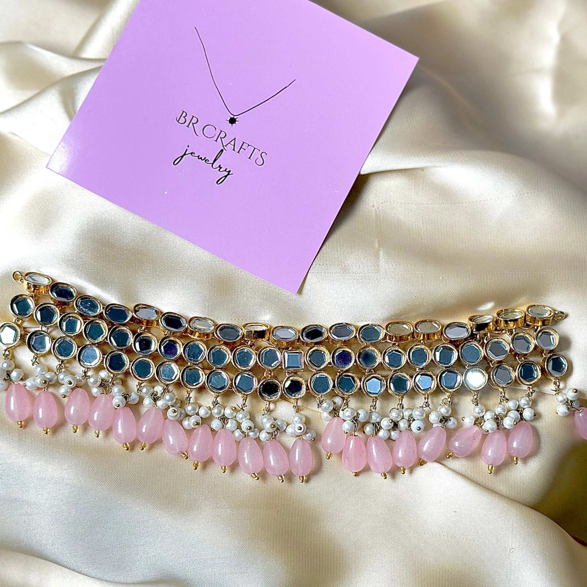 Crystal Shimmer Necklace - BR CRAFTS
