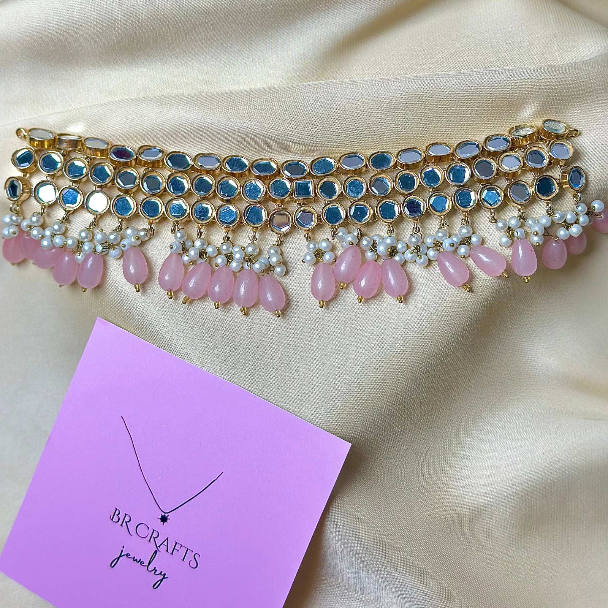 Crystal Shimmer Necklace - BR CRAFTS