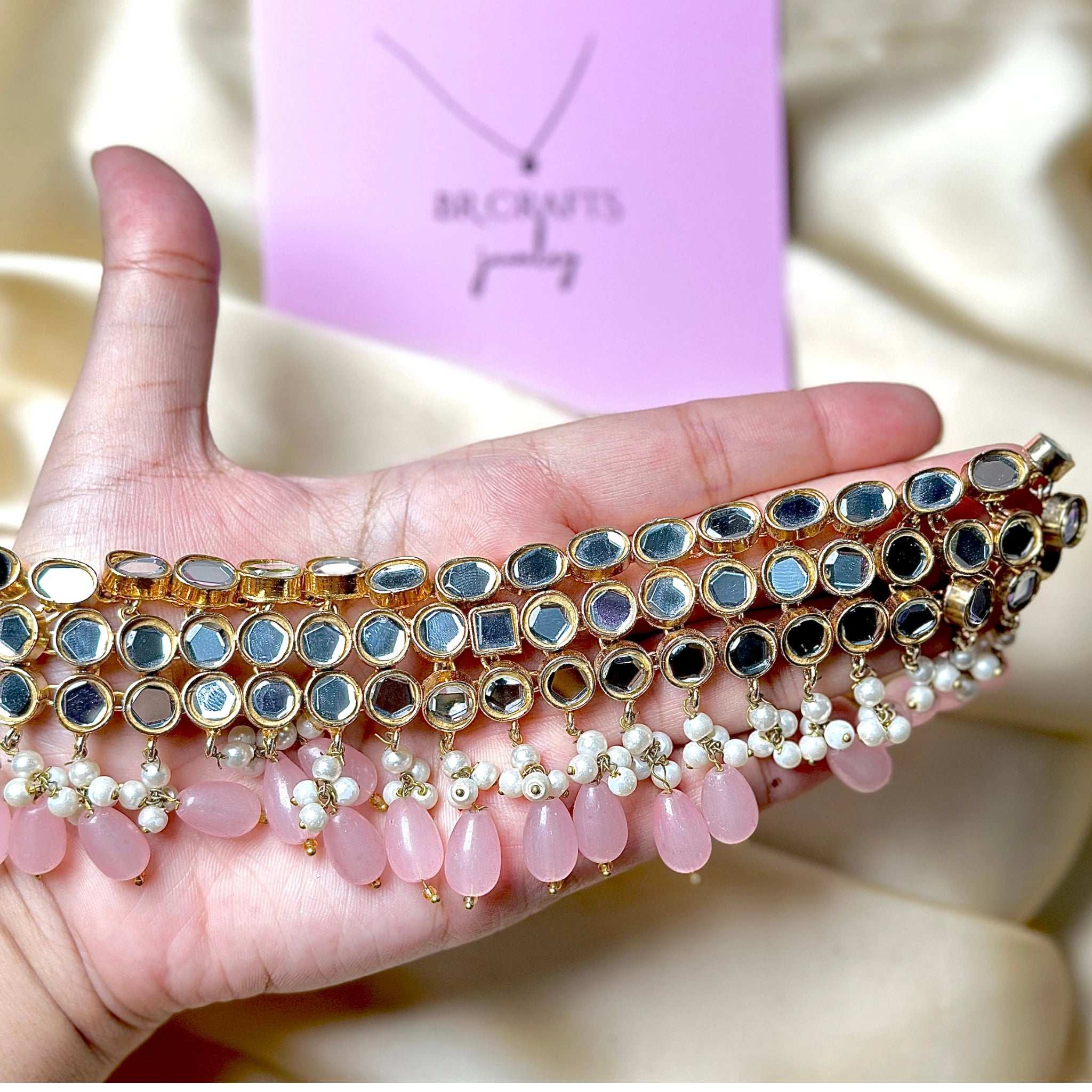 Crystal Shimmer Necklace - BR CRAFTS