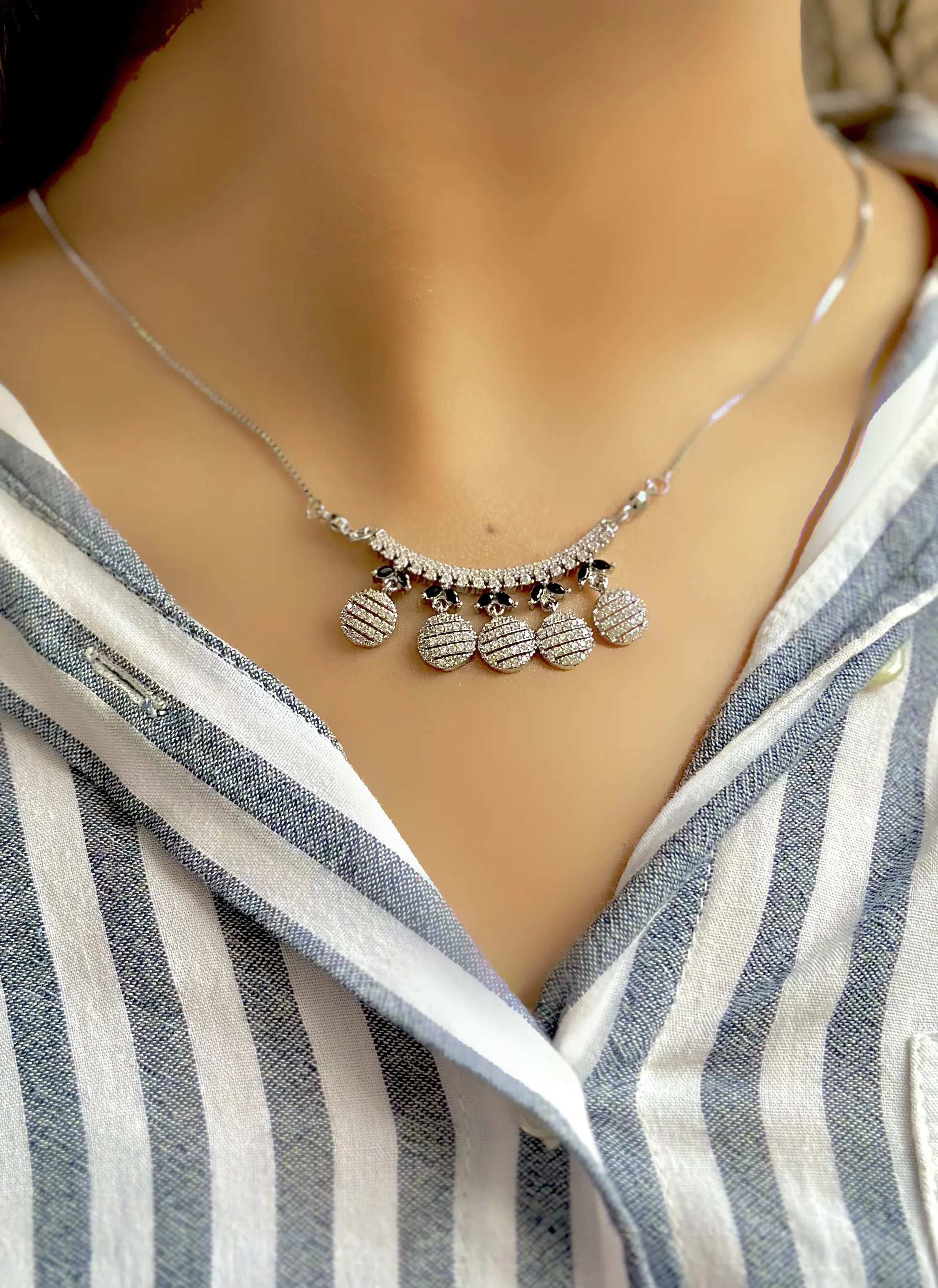 Elegant Harmony Necklace | EHN - 01 - BR CRAFTS