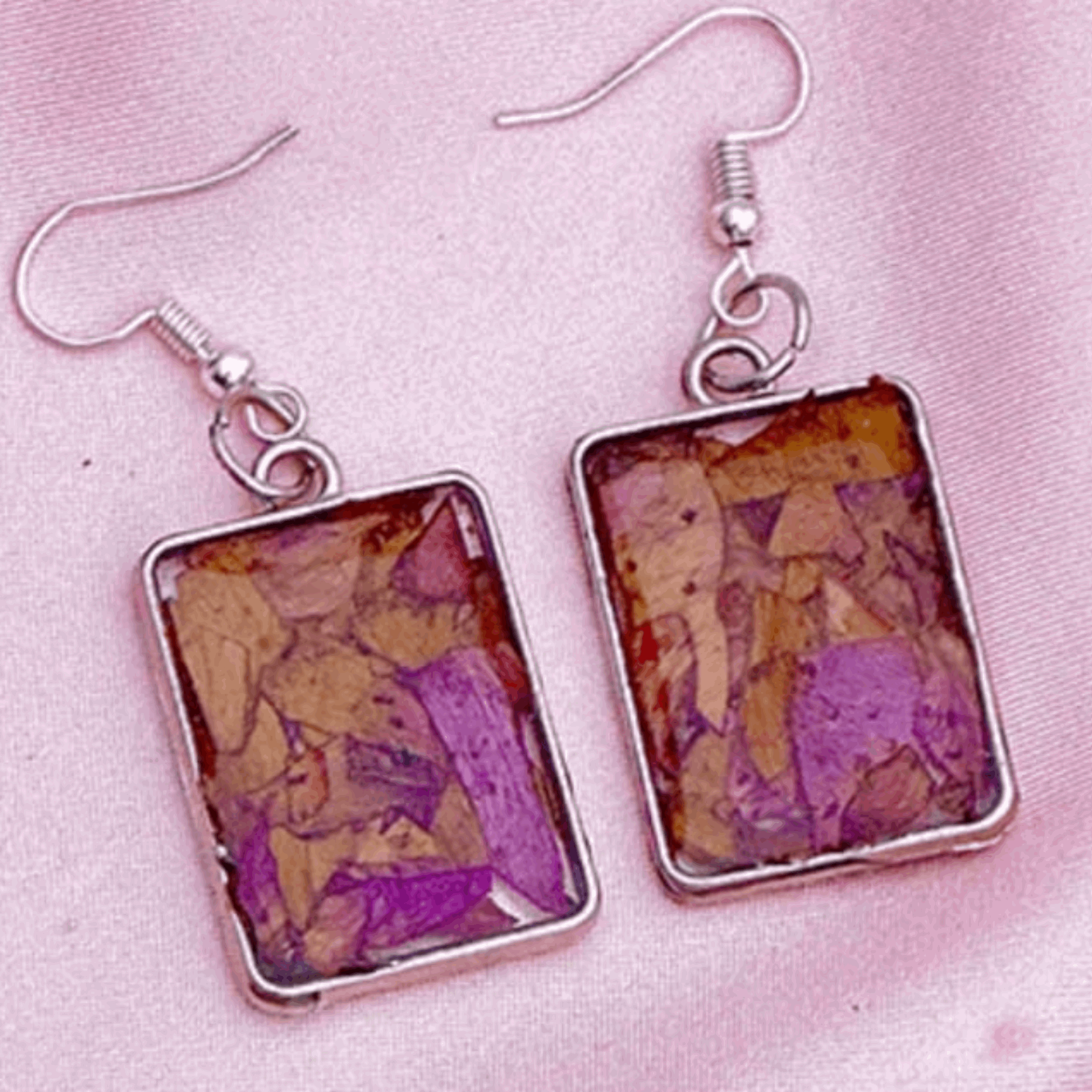 Rectangle Shape Earring