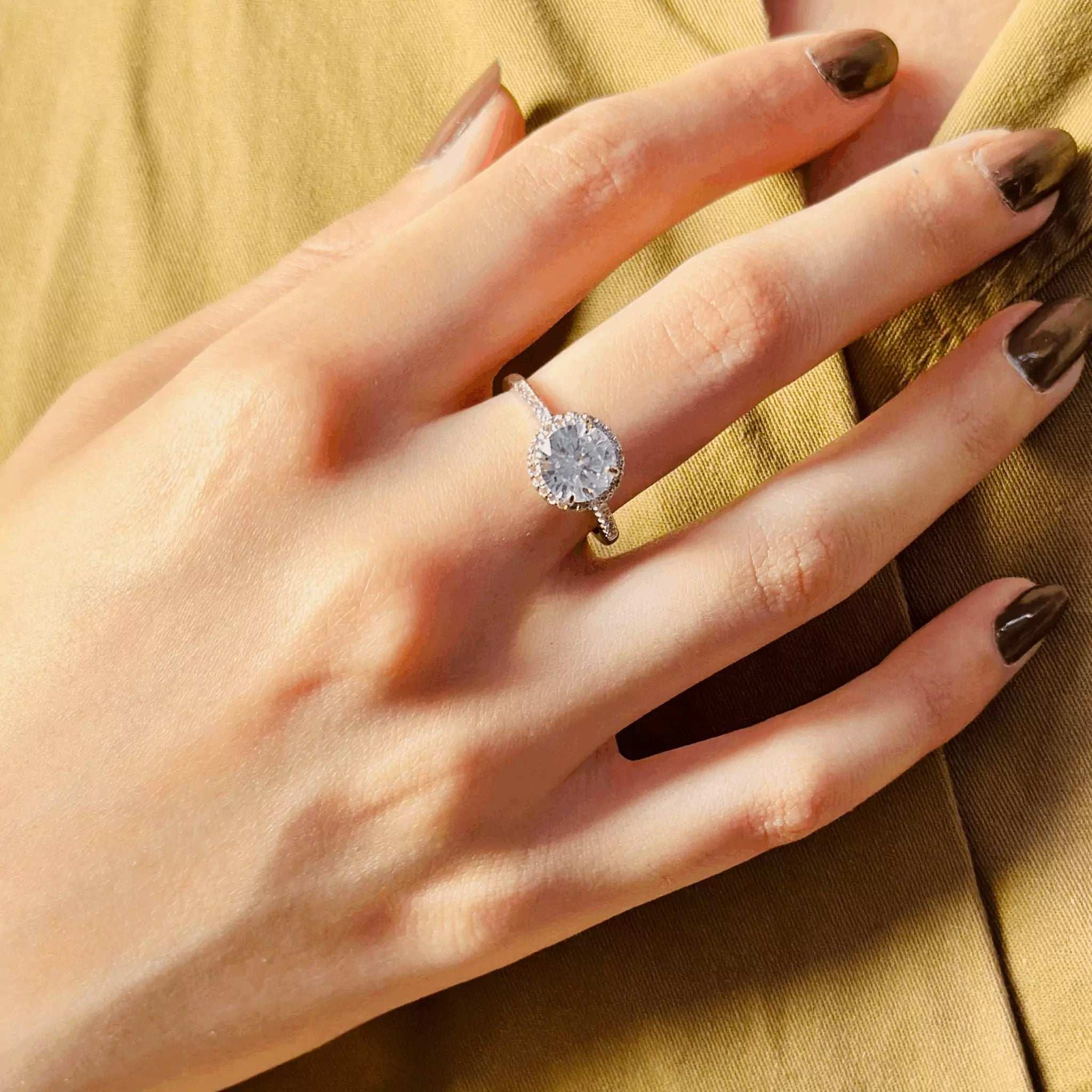 Aurora sterling 925 silver ring
