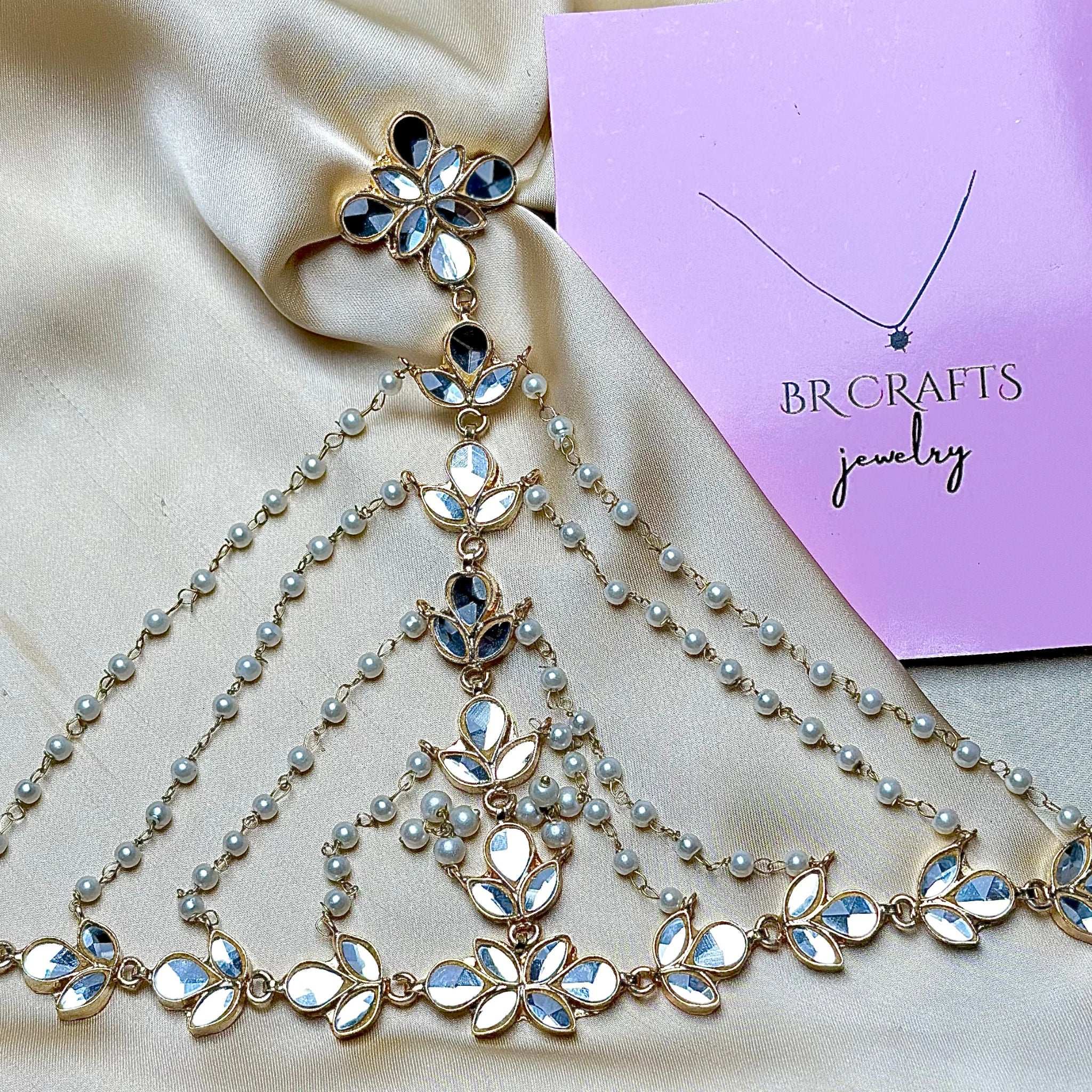 Elegant Kundan Aangla - BR CRAFTS