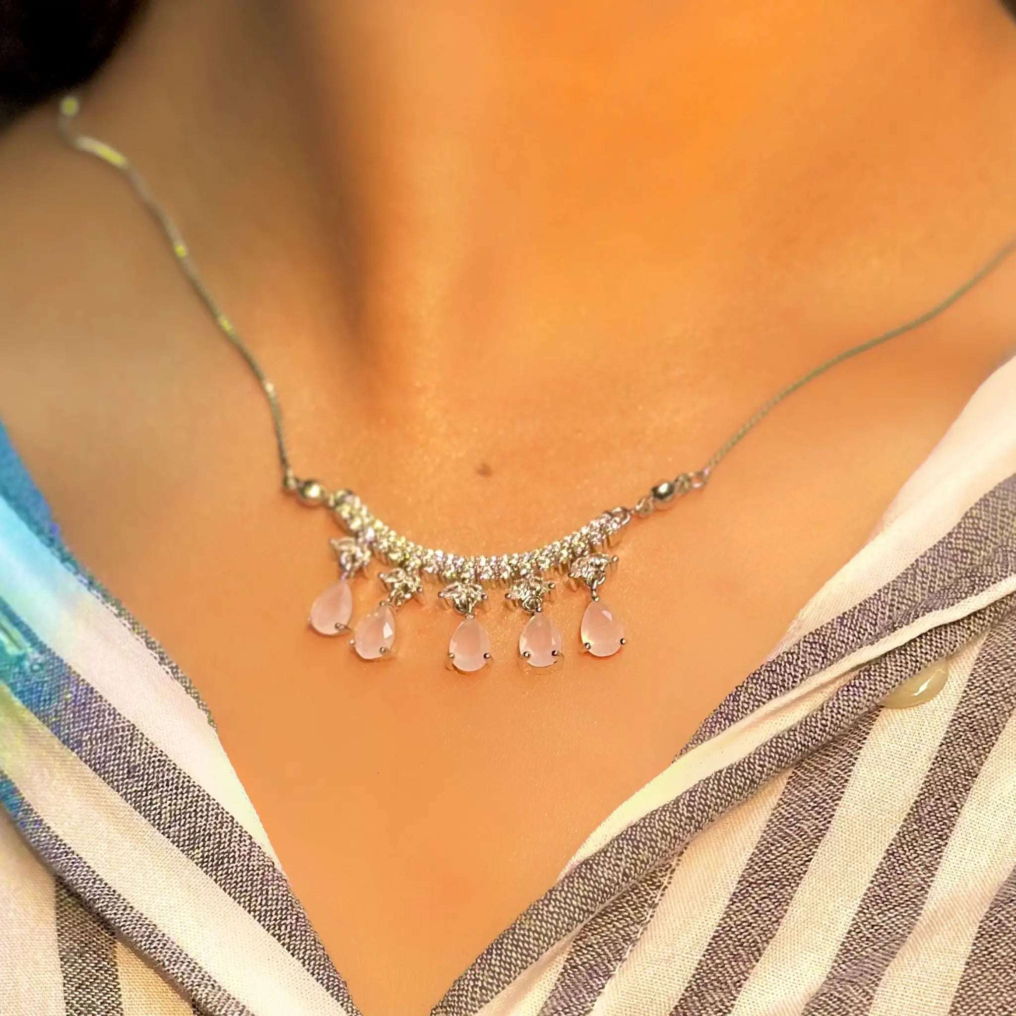 Elegant Pearl Necklace | EPN - 06 - BR CRAFTS