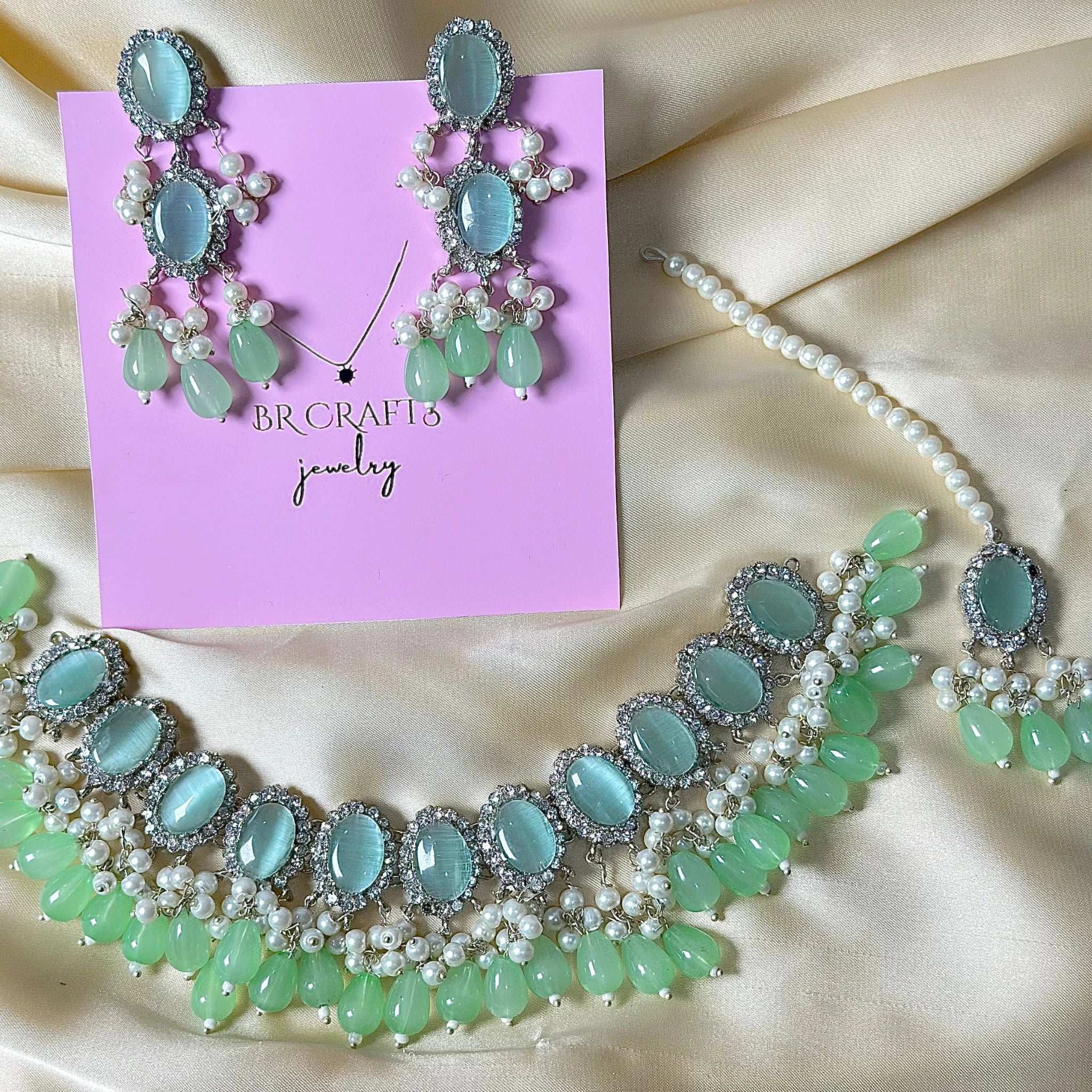 Emerald Gemstone set