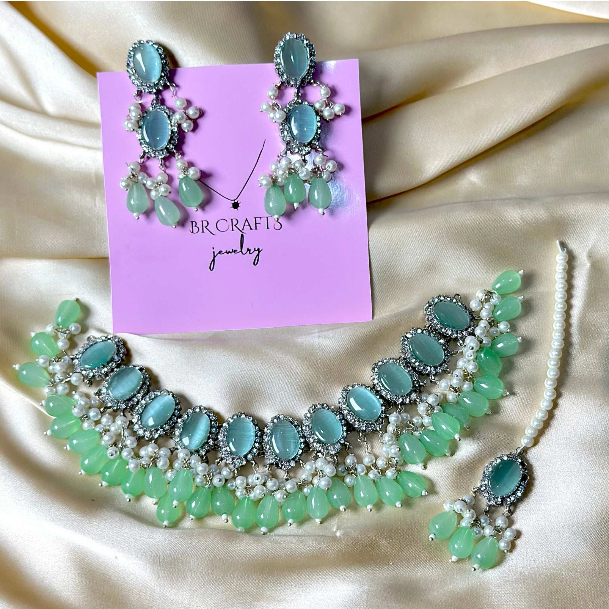 Emerald Gemstone set