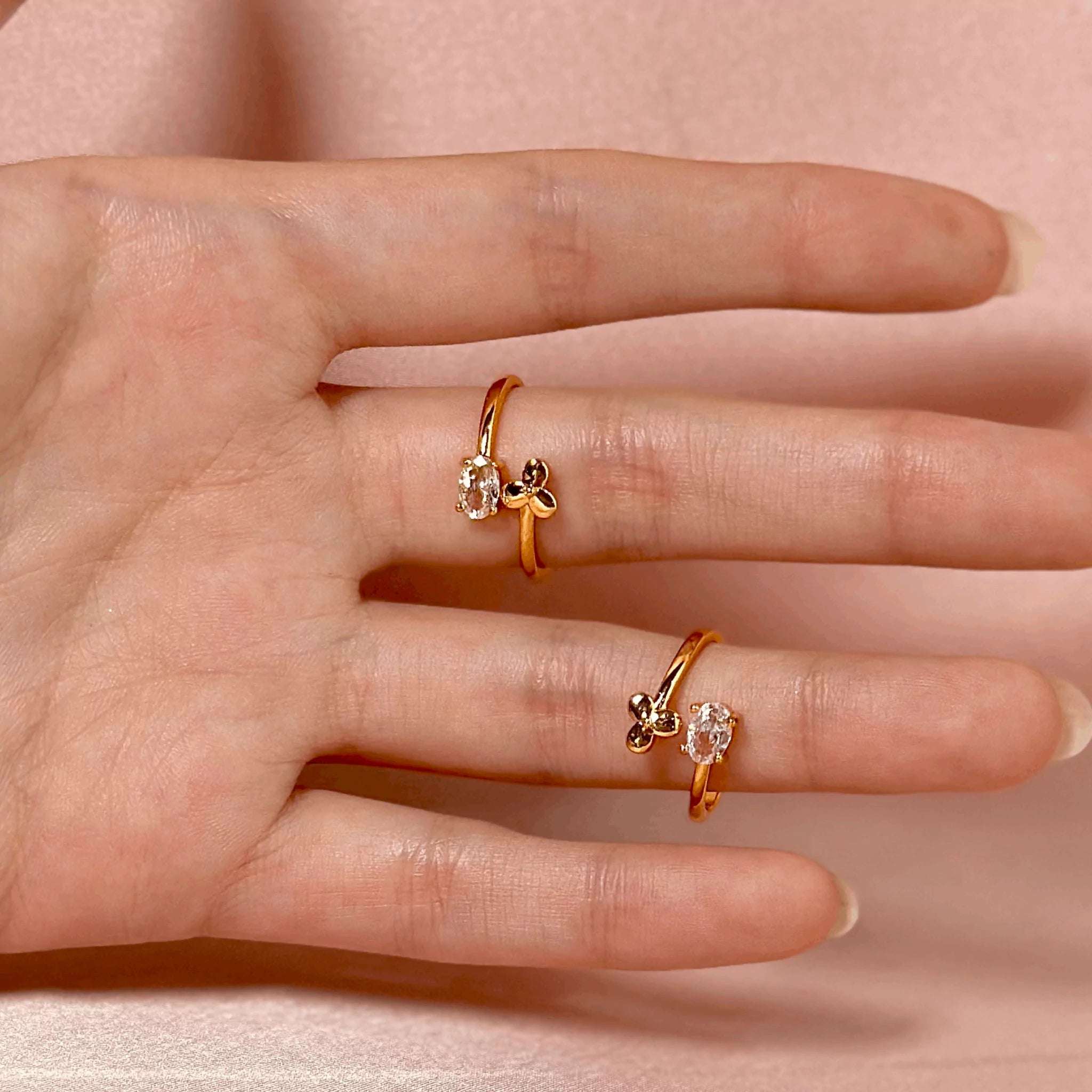 Radiant Grace Ring _ Stone Ring