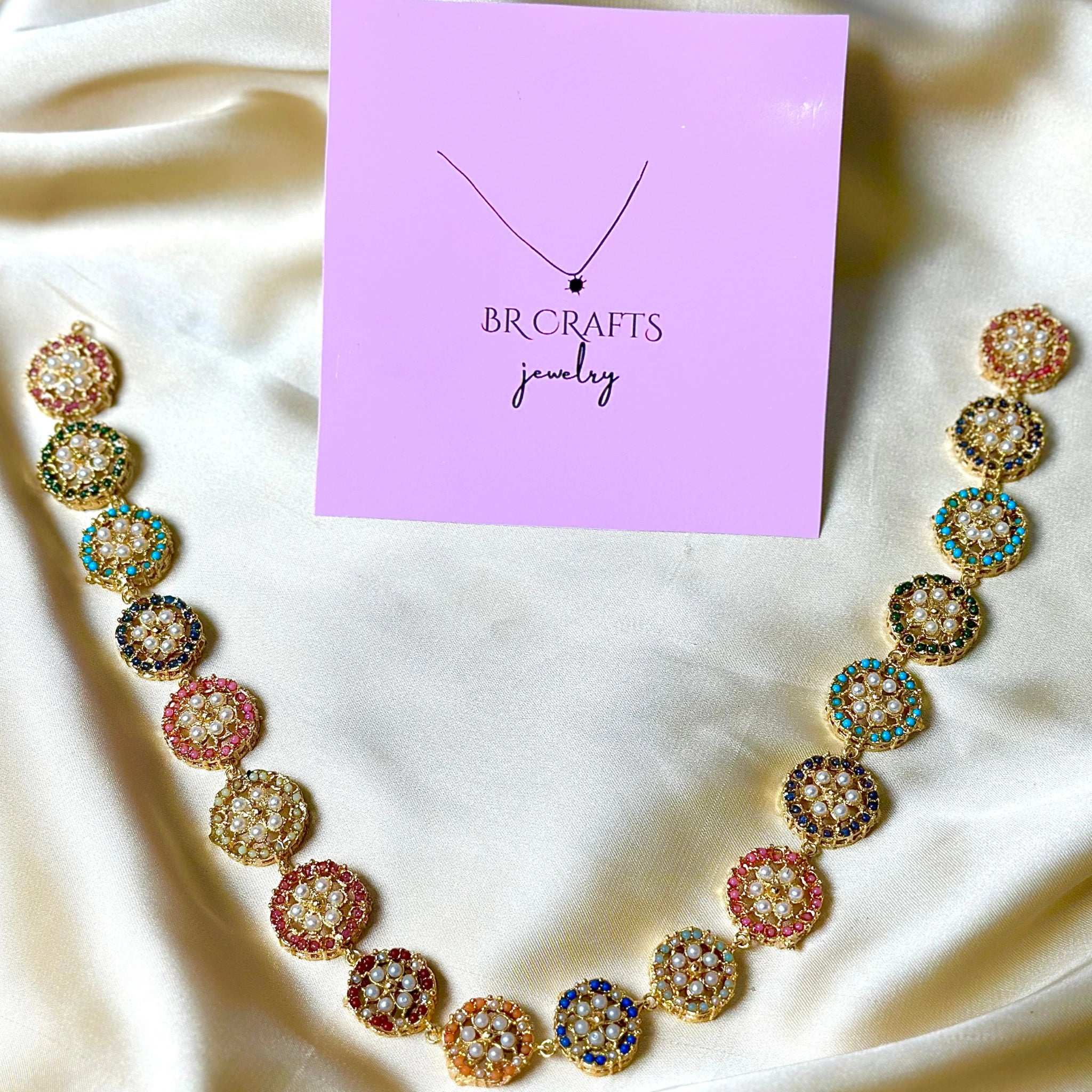 Rangreza Kundan Necklace - BR CRAFTS