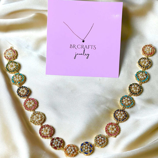 Rangreza Kundan Necklace - BR CRAFTS